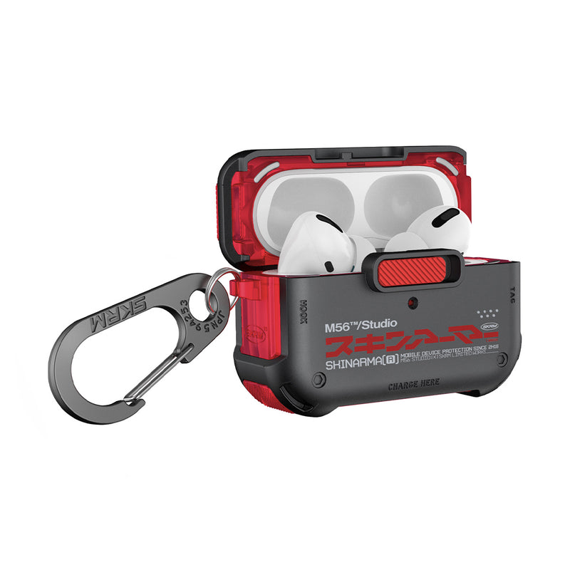 +  Machine56 Mecha AirPods Pro Case 'Gunmetal'