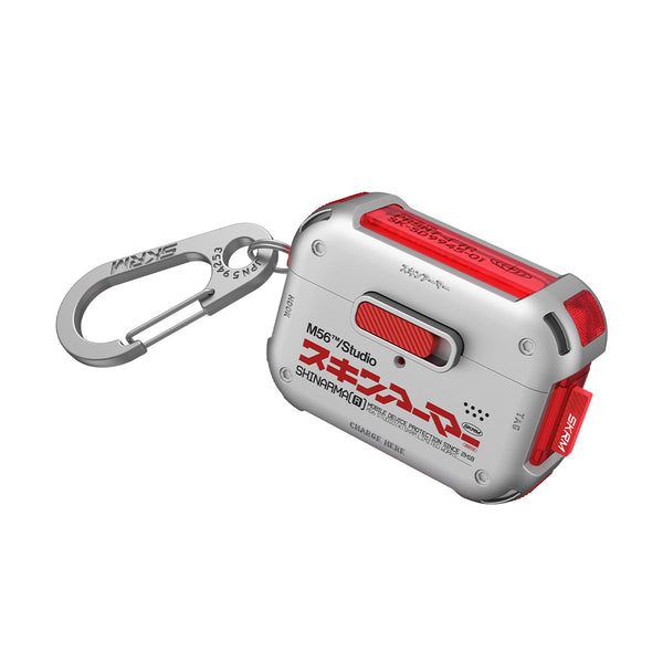 +  Machine56 Mecha AirPods Pro Case 'Chrome'