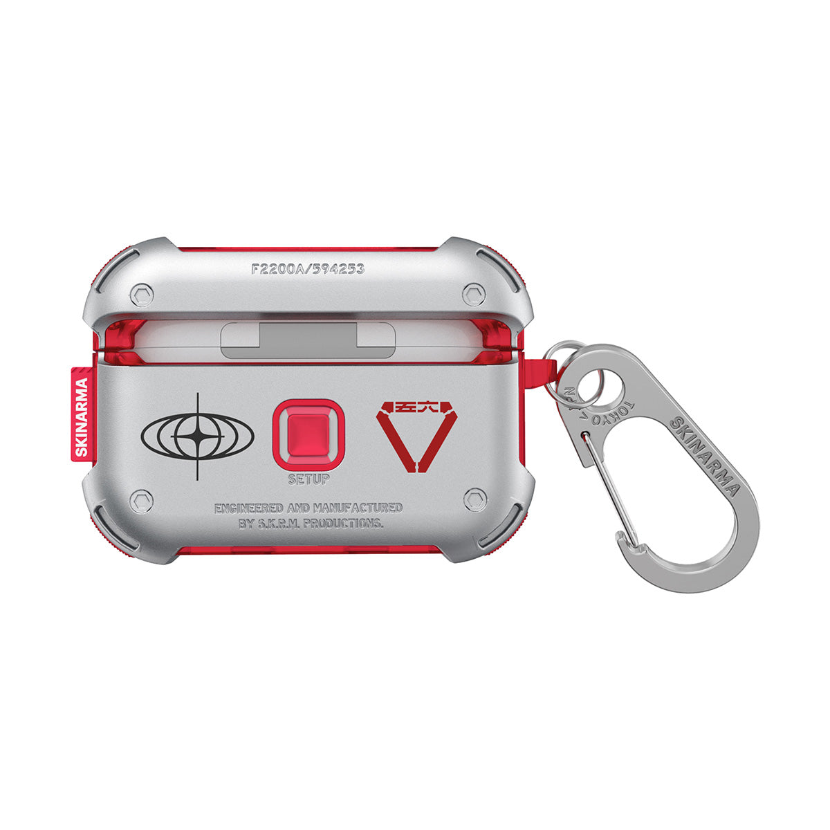 +  Machine56 Mecha AirPods Pro Case 'Chrome'