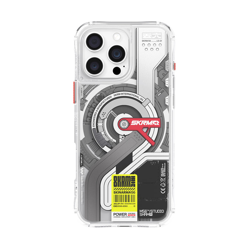 +  Machine56 iPhone 16 Pro Max MagSafe Case 'Clear