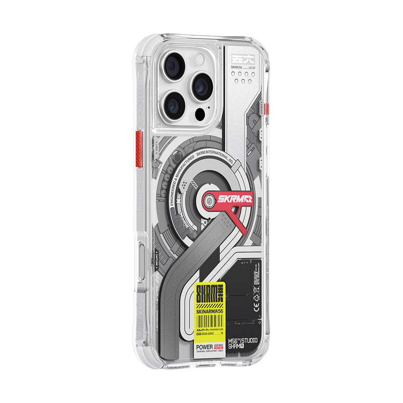 +  Machine56 iPhone 16 Pro Max MagSafe Case 'Clear