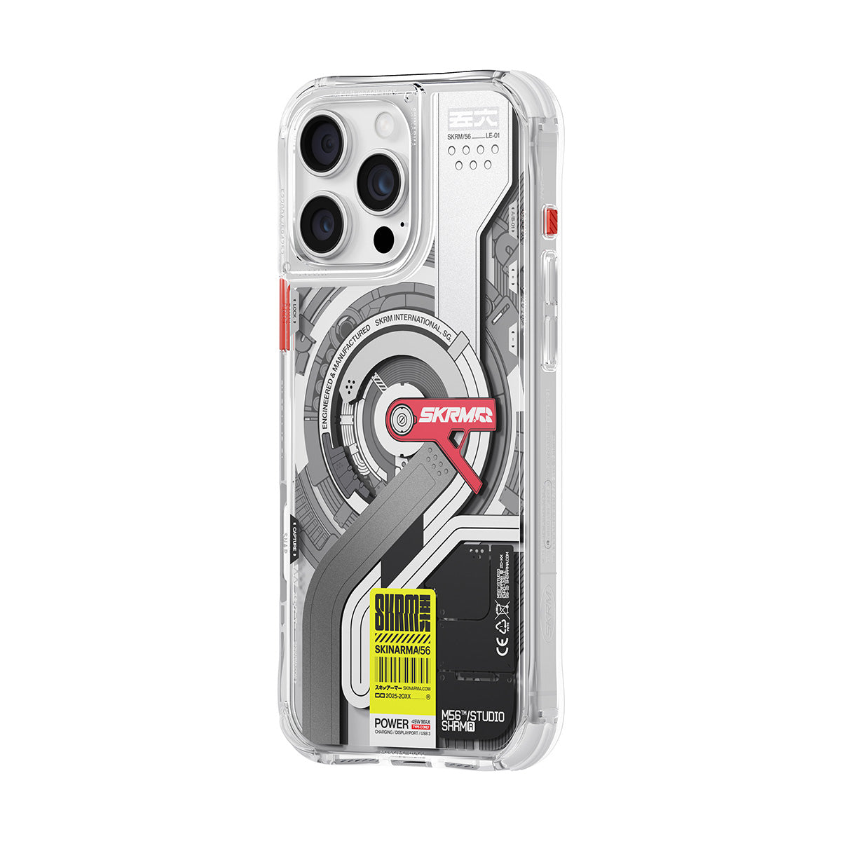 +  Machine56 iPhone 16 Pro Max MagSafe Case 'Clear