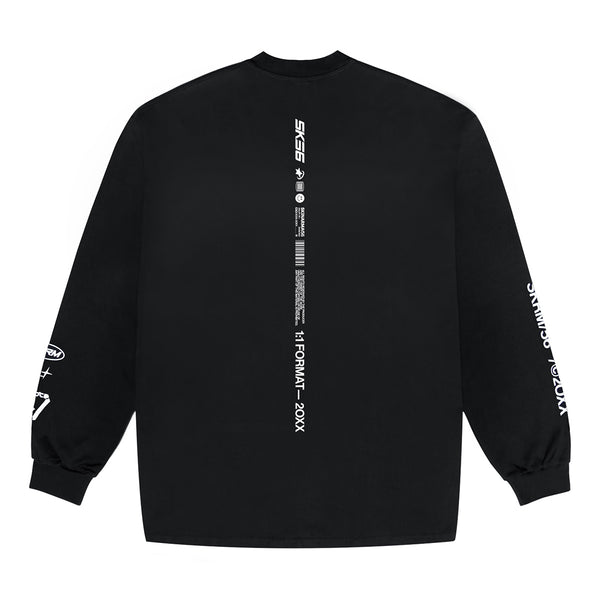 +  Machine56 L/S Tee 'Black'