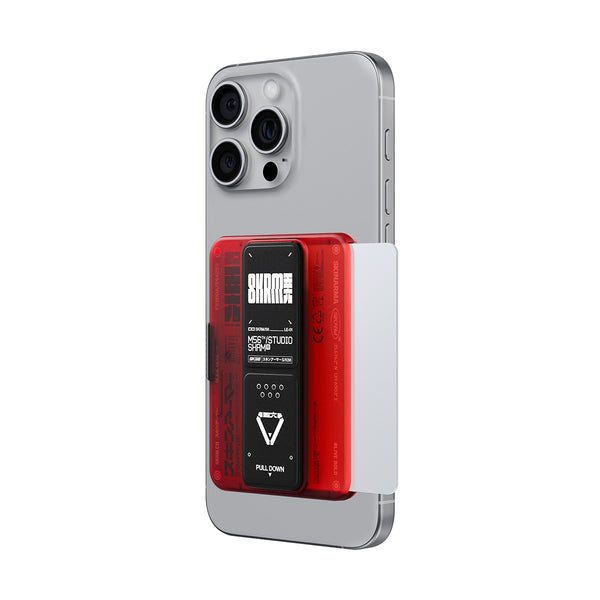 +  Machine56 Mirage Magnetic Cardholder 'Red'