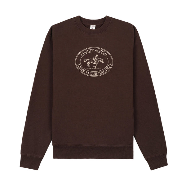 Riding Club Sweatshirt 'Chocolate'