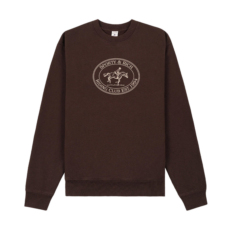 Riding Club Sweatshirt 'Chocolate'