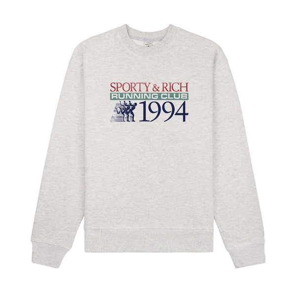 Finish Line Sweatshirt 'Heather Grey'