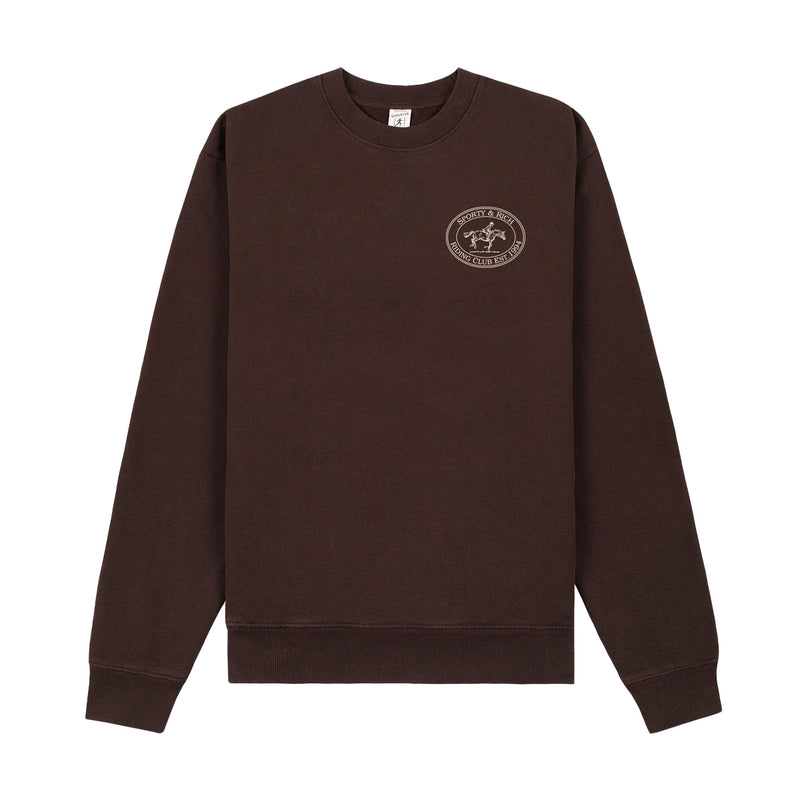 Riding Club Sweatshirt 'Chocolate'