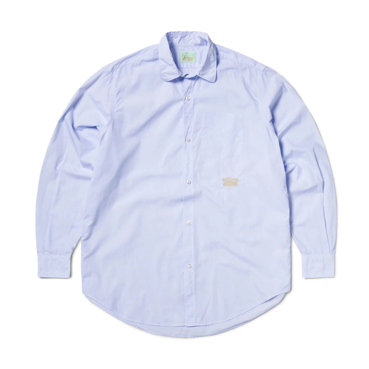 Striped Poplin Shirt 'Black'