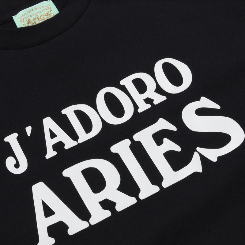 Aries J'adoro Aries Tee 'Black' – Limited Edt