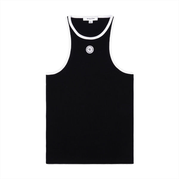 SRHWC Ribbed Tank Top 'Black'