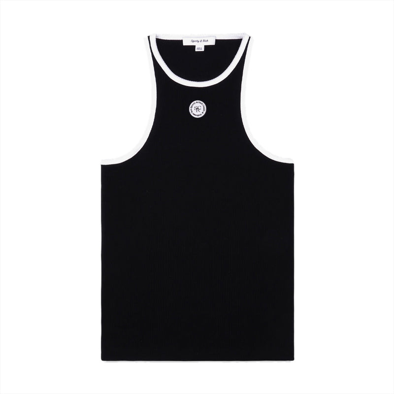 SRHWC Ribbed Tank Top 'Black'