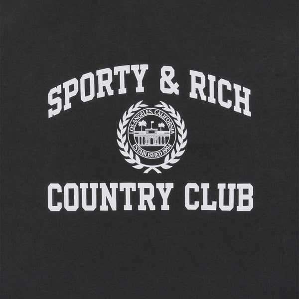 Varsity Crest Tee 'Faded Black'