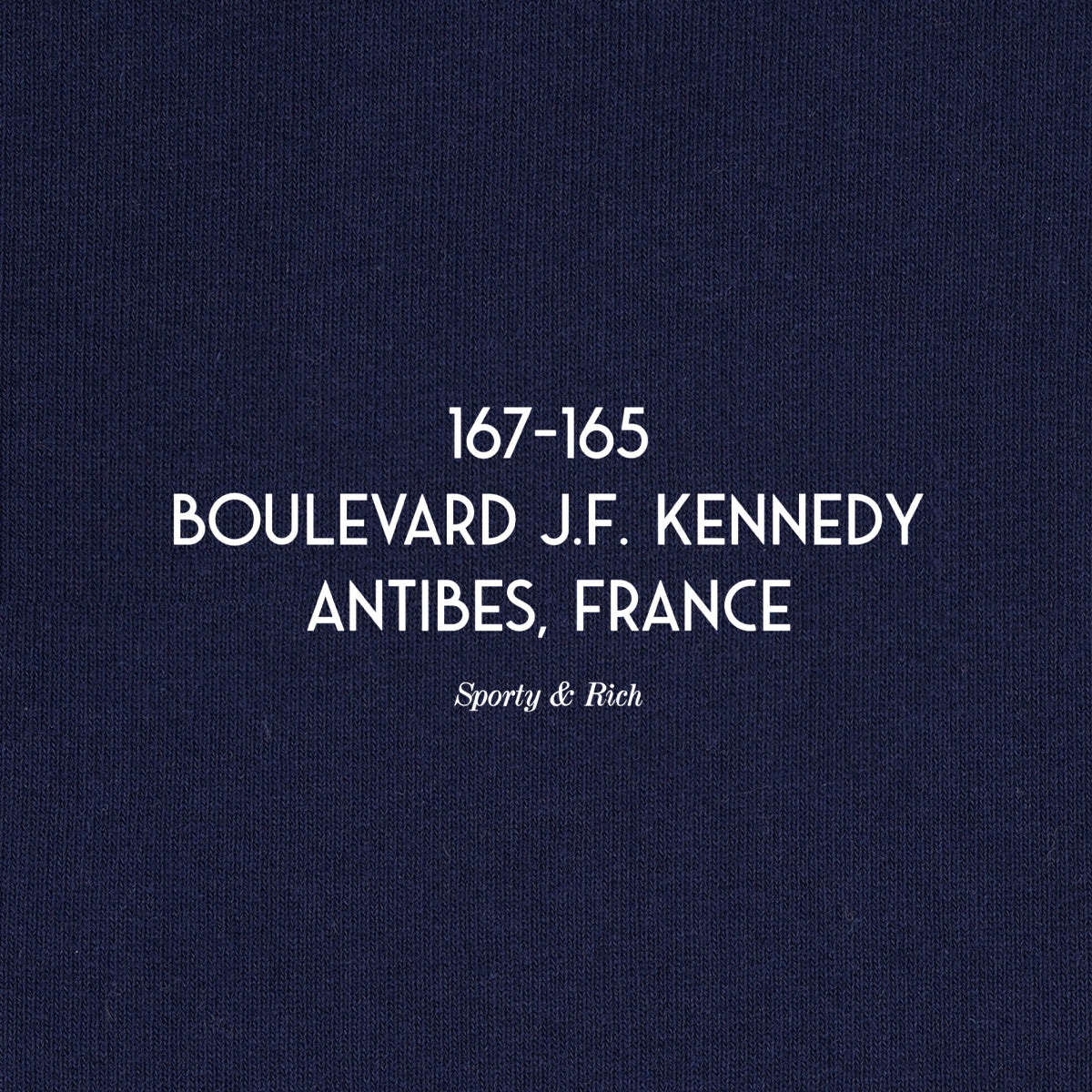 + Hotel du Cap Eden-Roc Crest Kennedy Tee 'Navy'