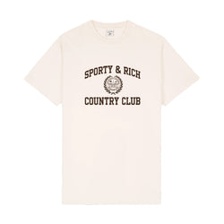 Varsity Crest Tee 'Cream'