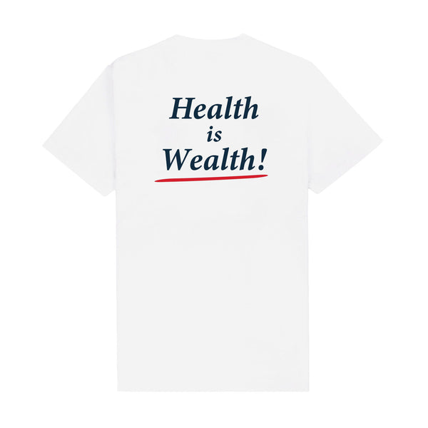 Health Is Wealth Tee 'White'