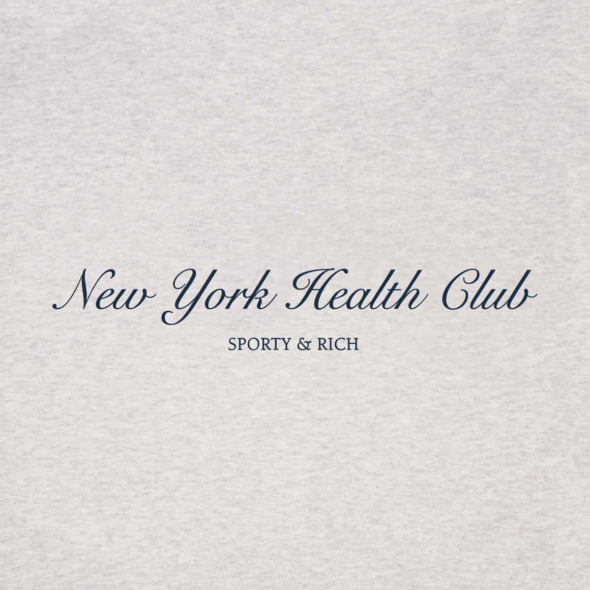 NY Health Club Tee 'Heather Grey'