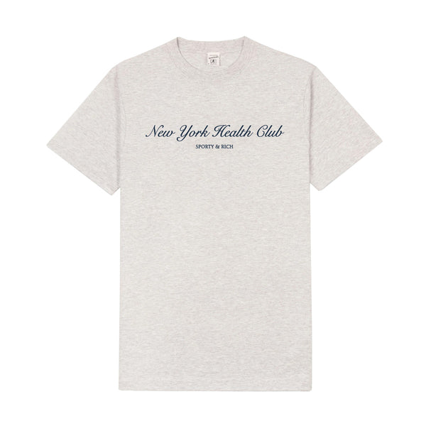 NY Health Club Tee 'Heather Grey'