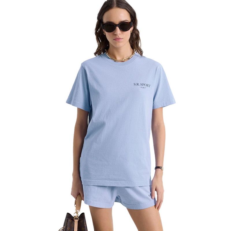 Wimbledon Tee 'Washed Hydrangea Navy'