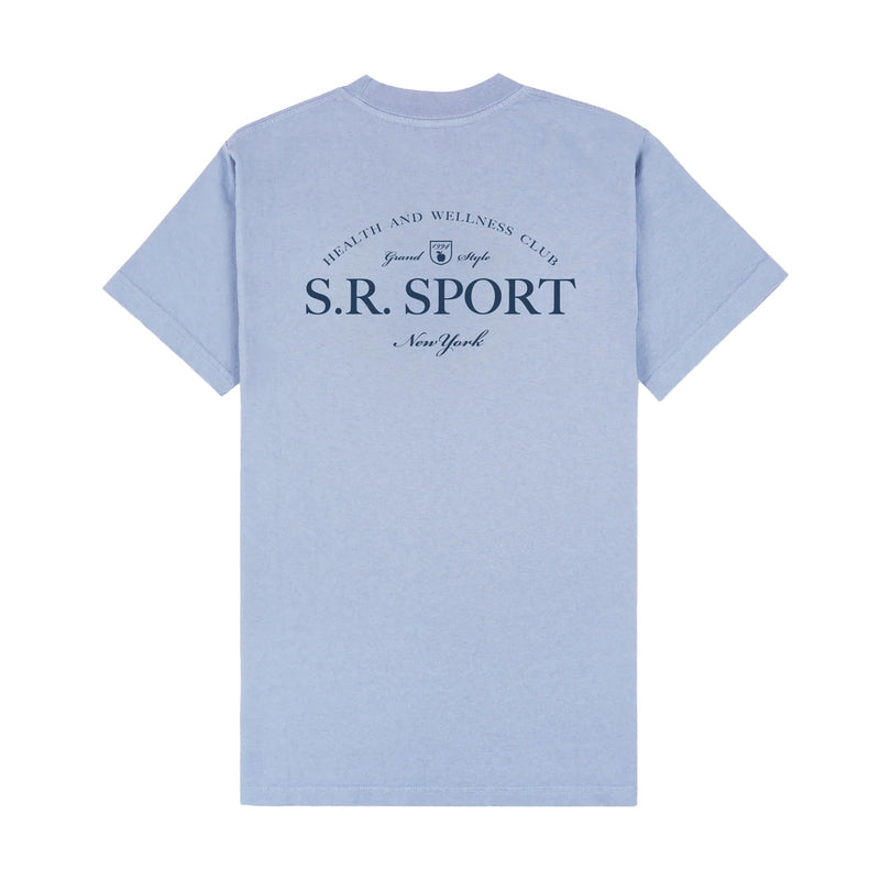 Wimbledon Tee 'Washed Hydrangea Navy'