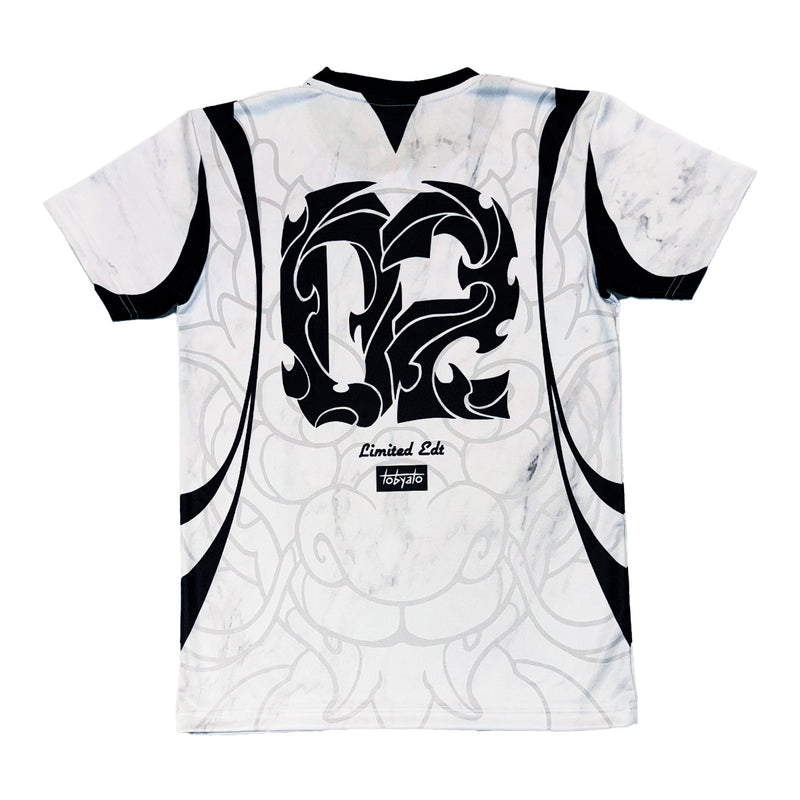 + Limited Edt Sneaker Stone Dragon Jersey 'Black White'