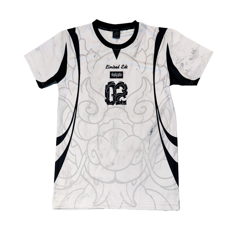 + Limited Edt Sneaker Stone Dragon Jersey 'Black White'