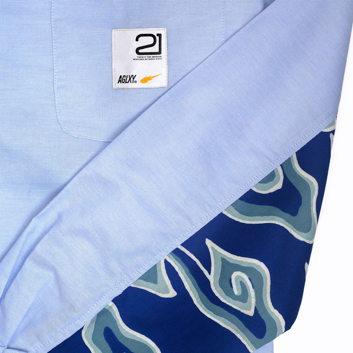 + 21MERCER Much Love From Jakarta Shirt 'Blue'