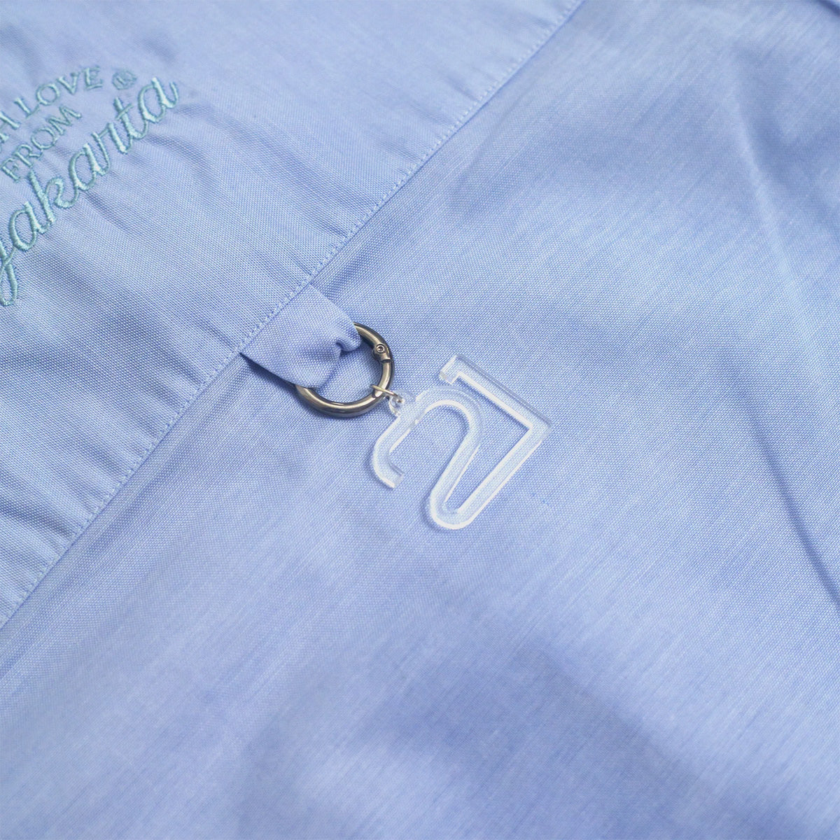 + 21MERCER Much Love From Jakarta Shirt 'Blue'