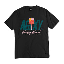 AGLXY Happy Hour 017 Tee 'Black'