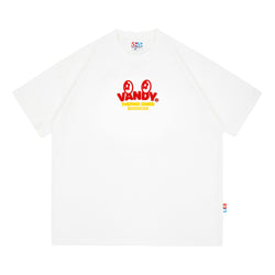 VTP Shop Logo Diner Tee 'White Red Yellow'