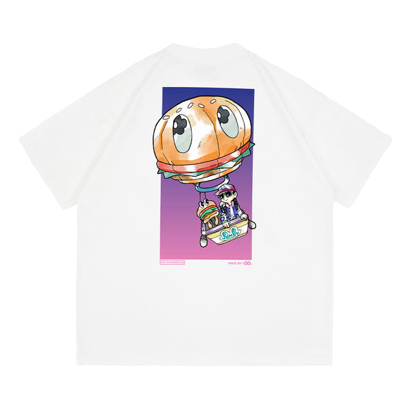 Anime Air Balloon Tee 'White'