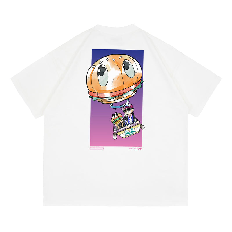 Anime Air Balloon Tee 'White'