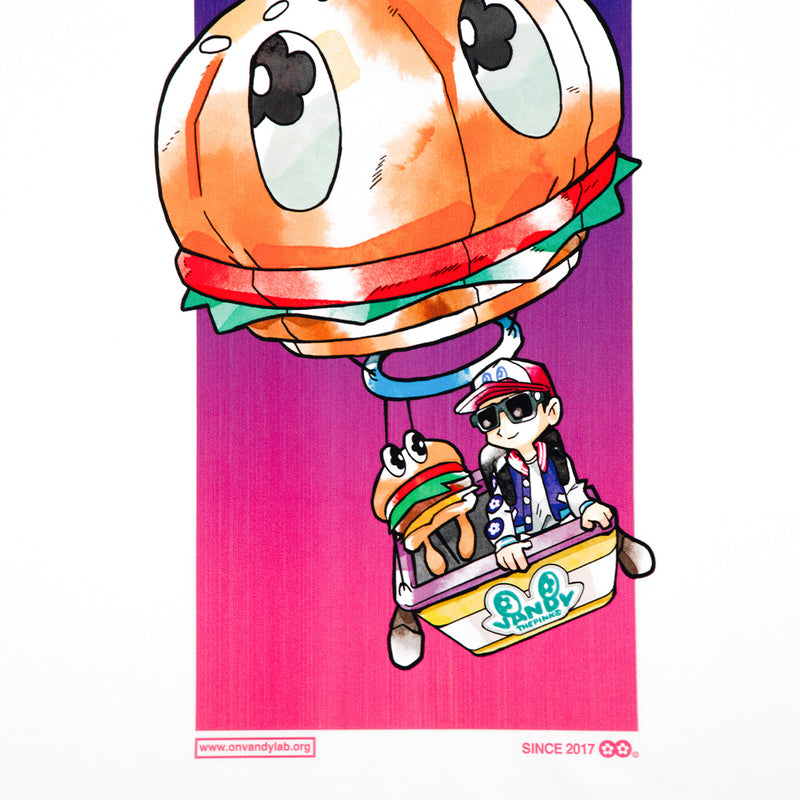 Anime Air Balloon Tee 'White'