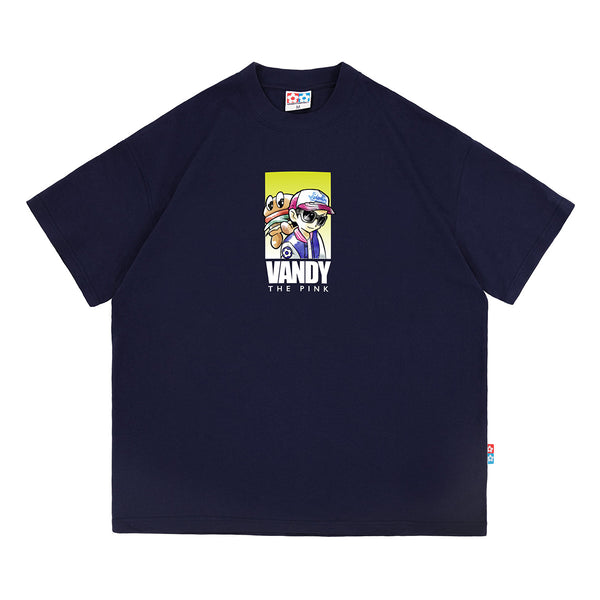 Anime Air Balloon Tee 'Navy'