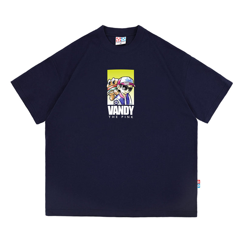 Anime Air Balloon Tee 'Navy'