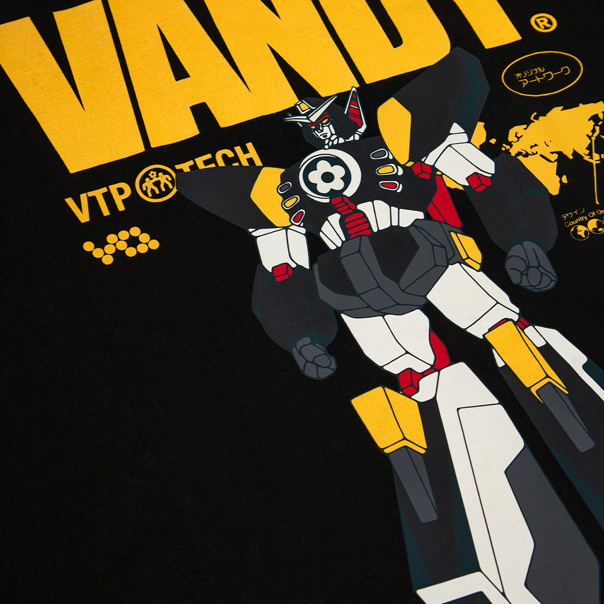 Robot Tee 'Black'