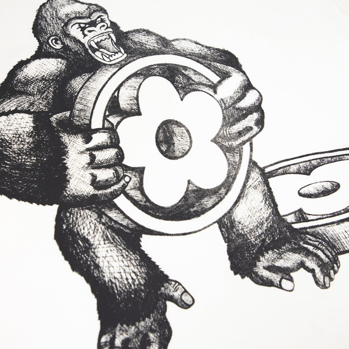 Gorilla Tee 'White'