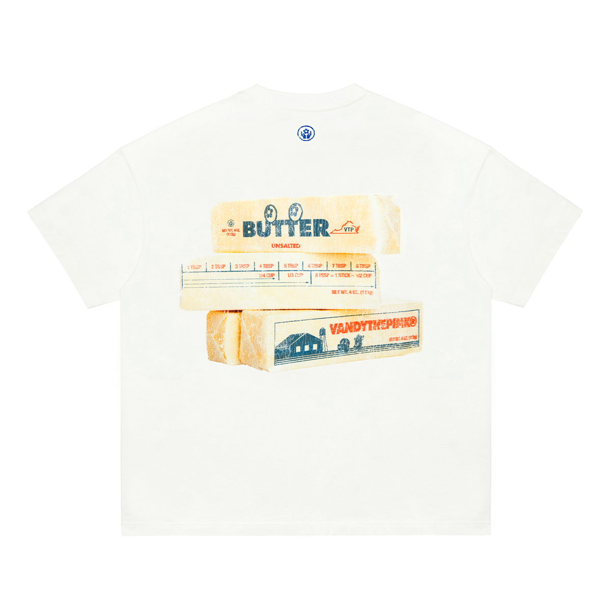 Butter Eye Logo Tee 'Butter Yellow'