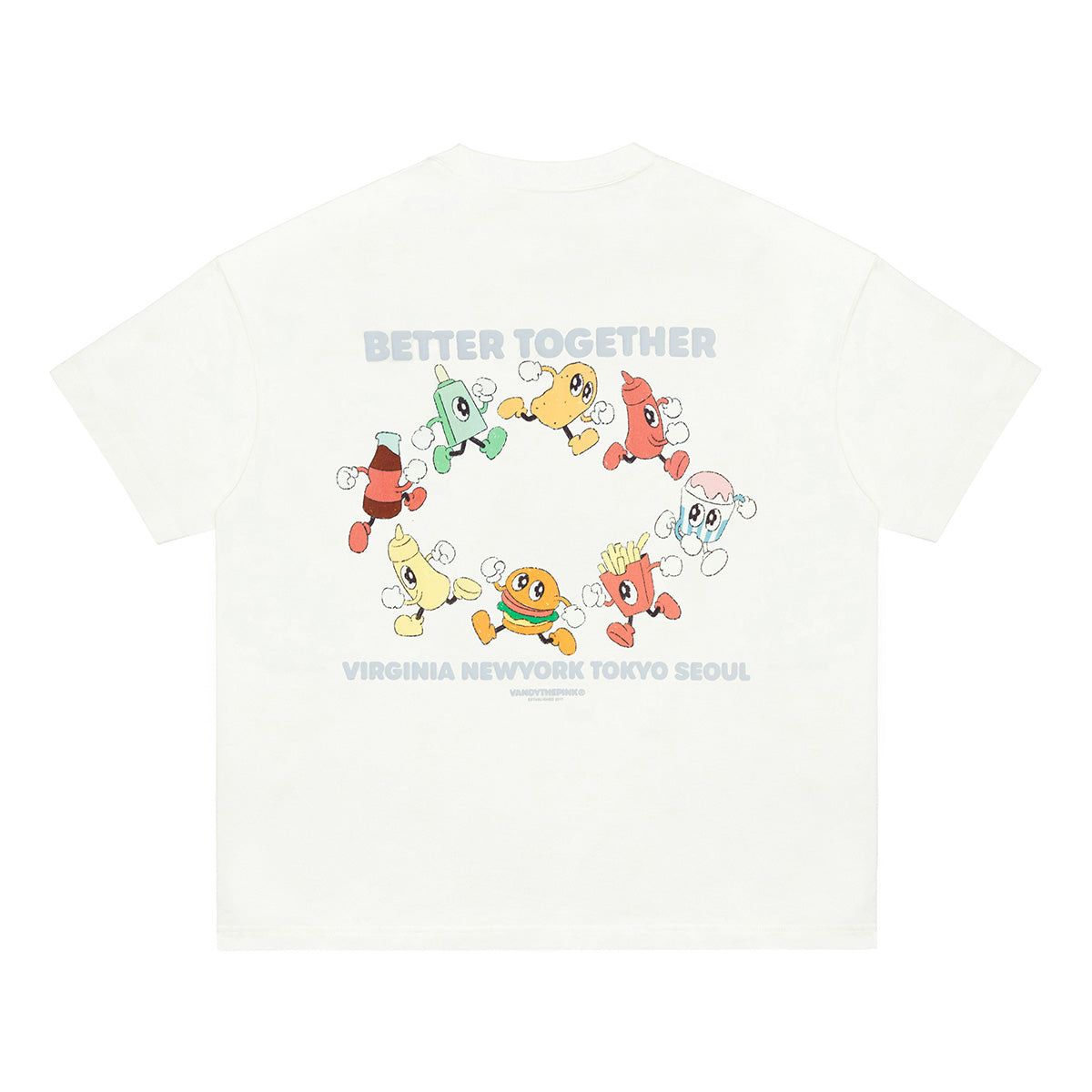 Staff Eye Logo Tee 'Off-White Cream'
