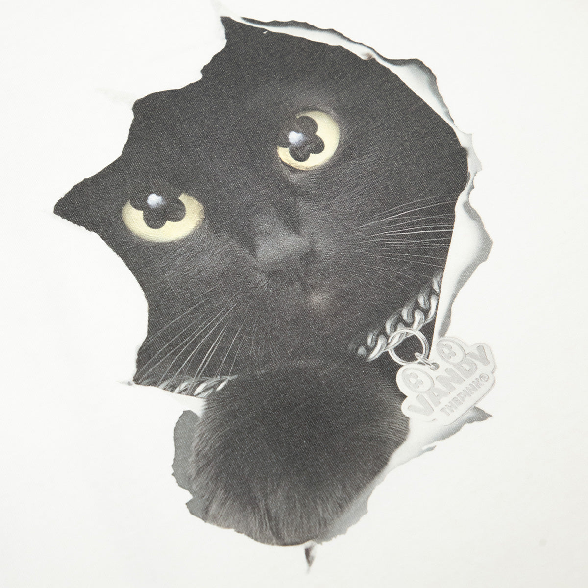 Cat Tee 'Off-White'