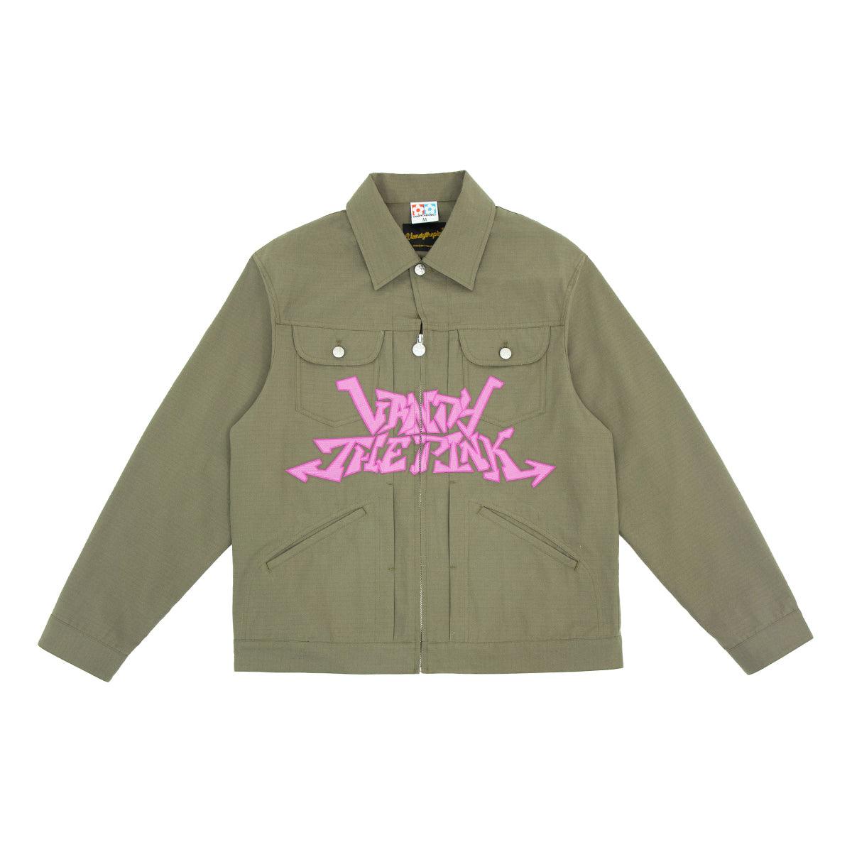 高感度ショップで2023年売れたブランド Rip Graffiti VANDYTHEPINK Stop Edt Limited – 'Khaki' Jacket ジャケット・アウター