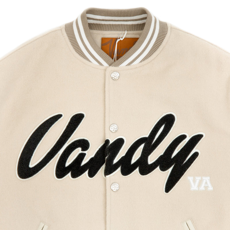 99 Varsity Jacket 'Cream Black'