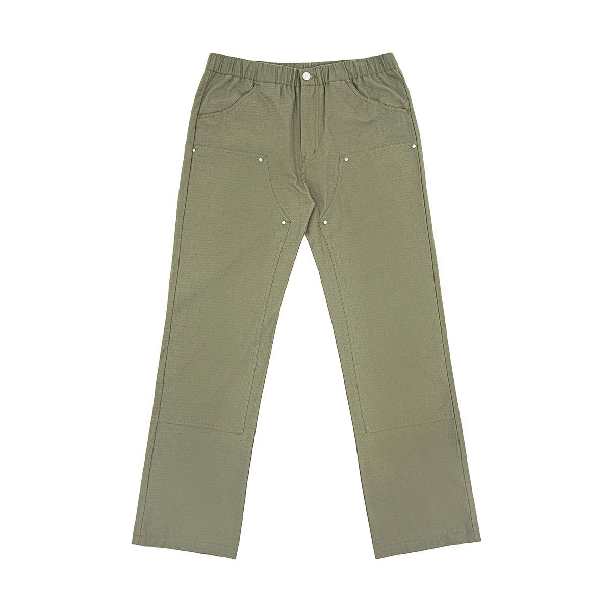 Graffiti Rip Stop Double Knee Pants 'Khaki'