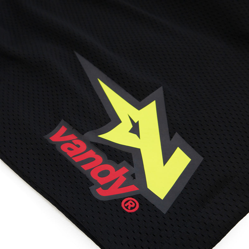 VANDY Nylon Track Shorts 'Black'