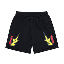 VANDY Nylon Track Shorts 'Black'