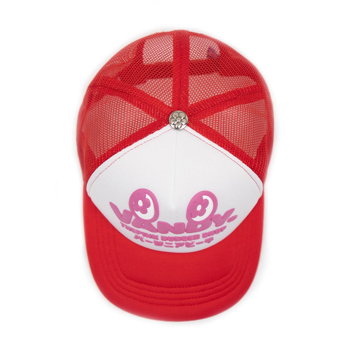 Burgershop Trucker Cap 'Red'