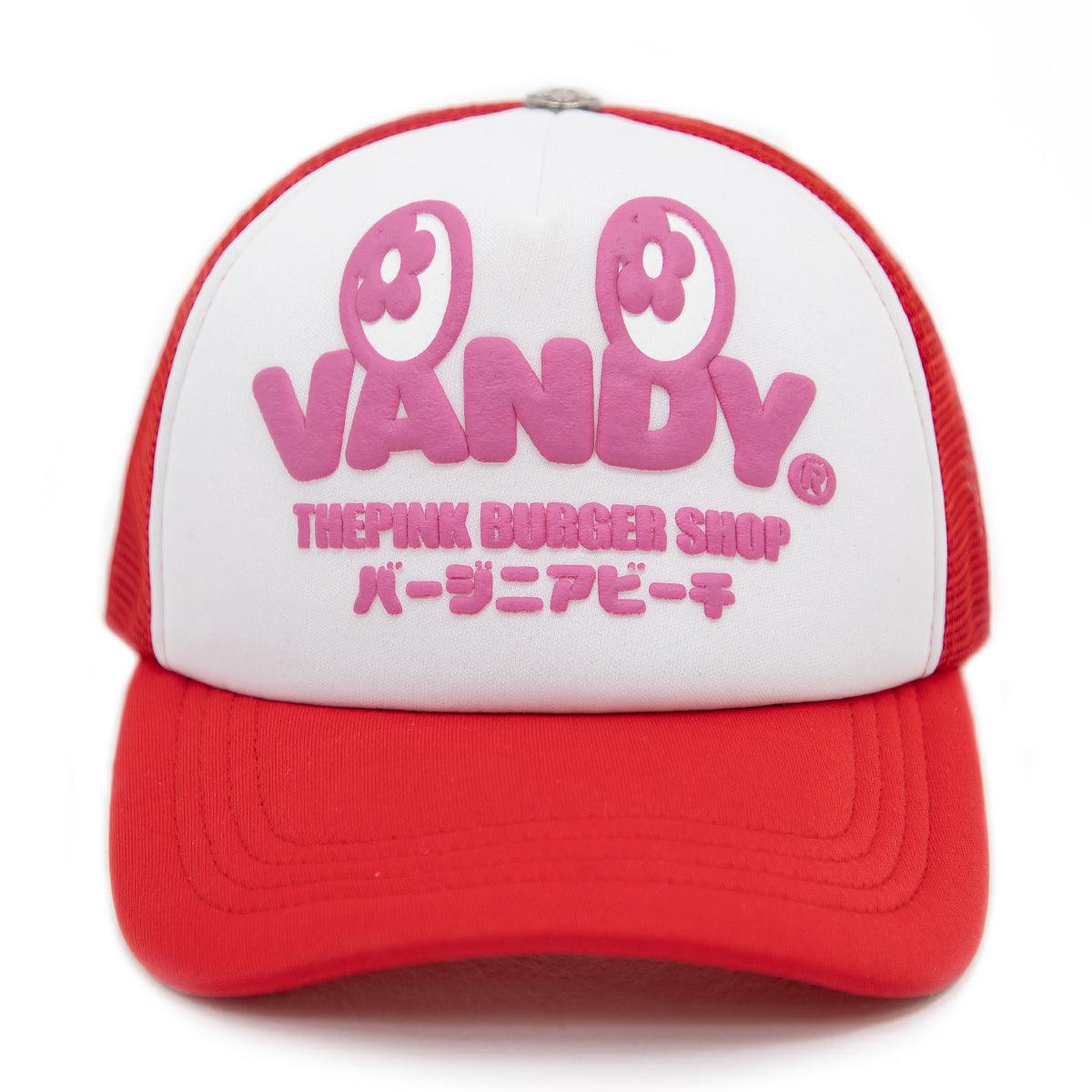 Burgershop Trucker Cap 'Red'