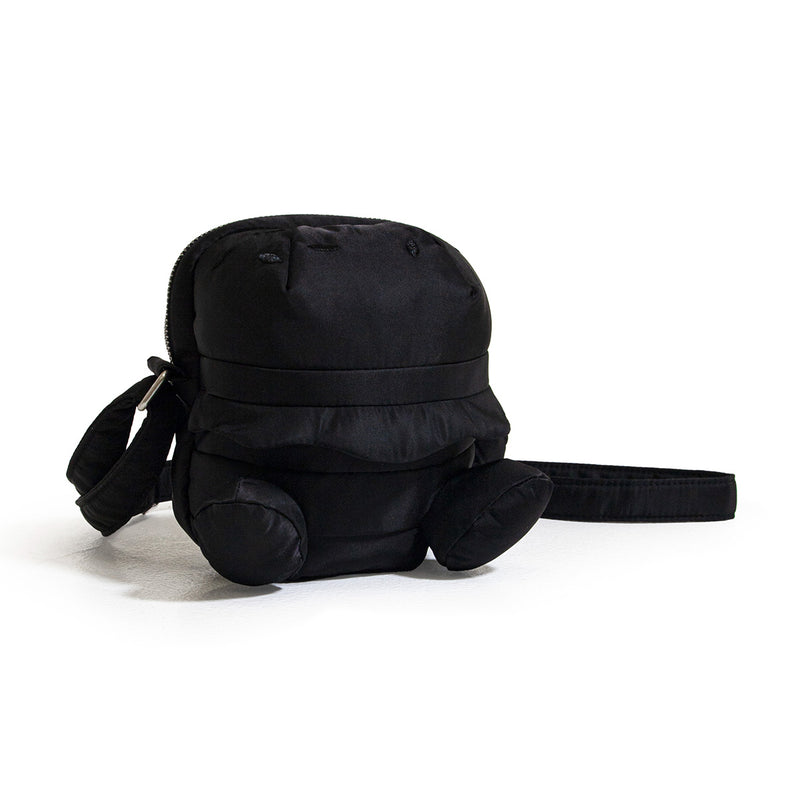 Nylon Plush Bag 'Black'