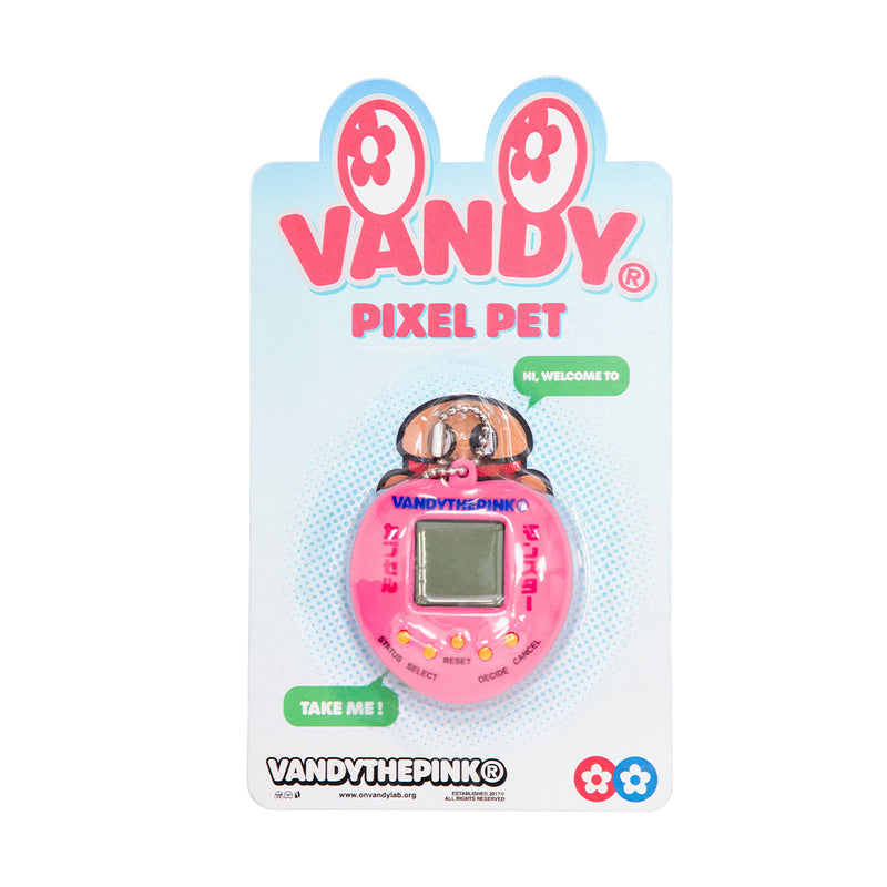 Pixel Pet Keychain 'Pink Multi'