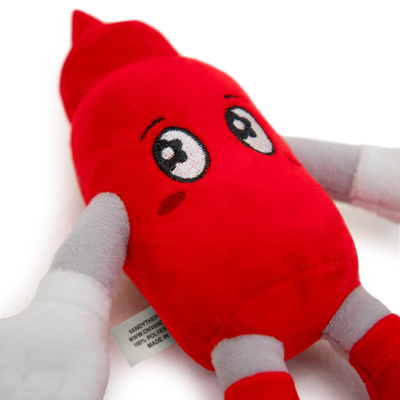 Ketchup Plushy Keychain 'Red'